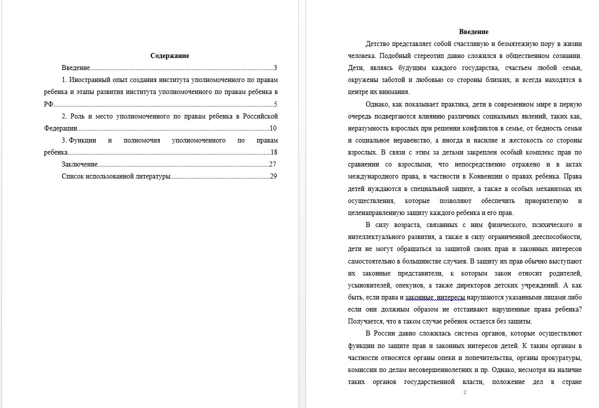 Курсовая работа - Уполномоченный по правам человека в РФ (000401)