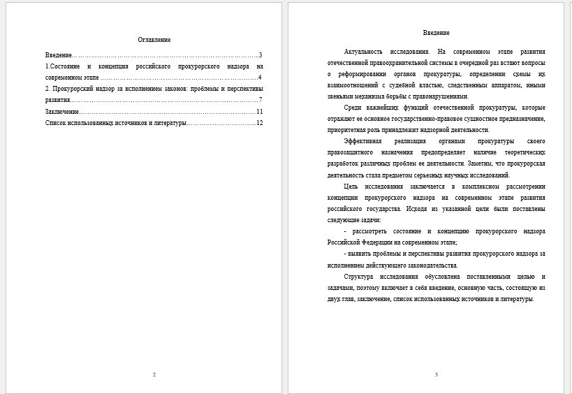 Реферат - Концепция прокурорского надзора на современном этапе развития российского государства (002109)