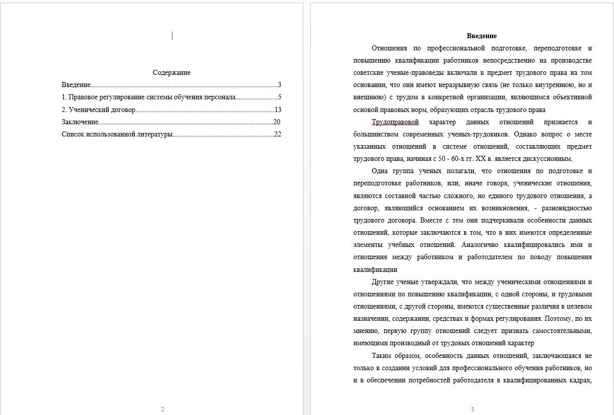 Реферат - Профессиональная подготовка, переподготовка и повышение квалификации по трудовому законодательству Российской Федерации (000825)